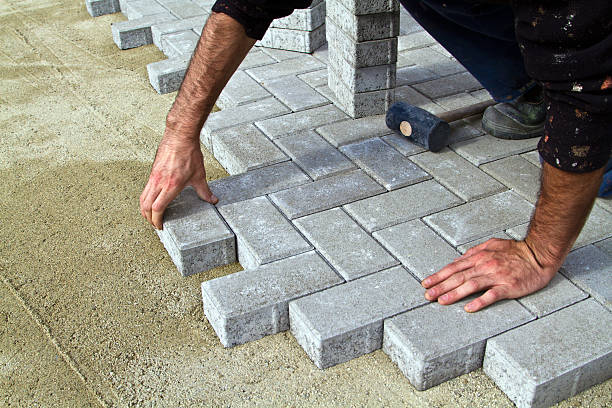 Permeable Paver Driveway in Haworth, NJ